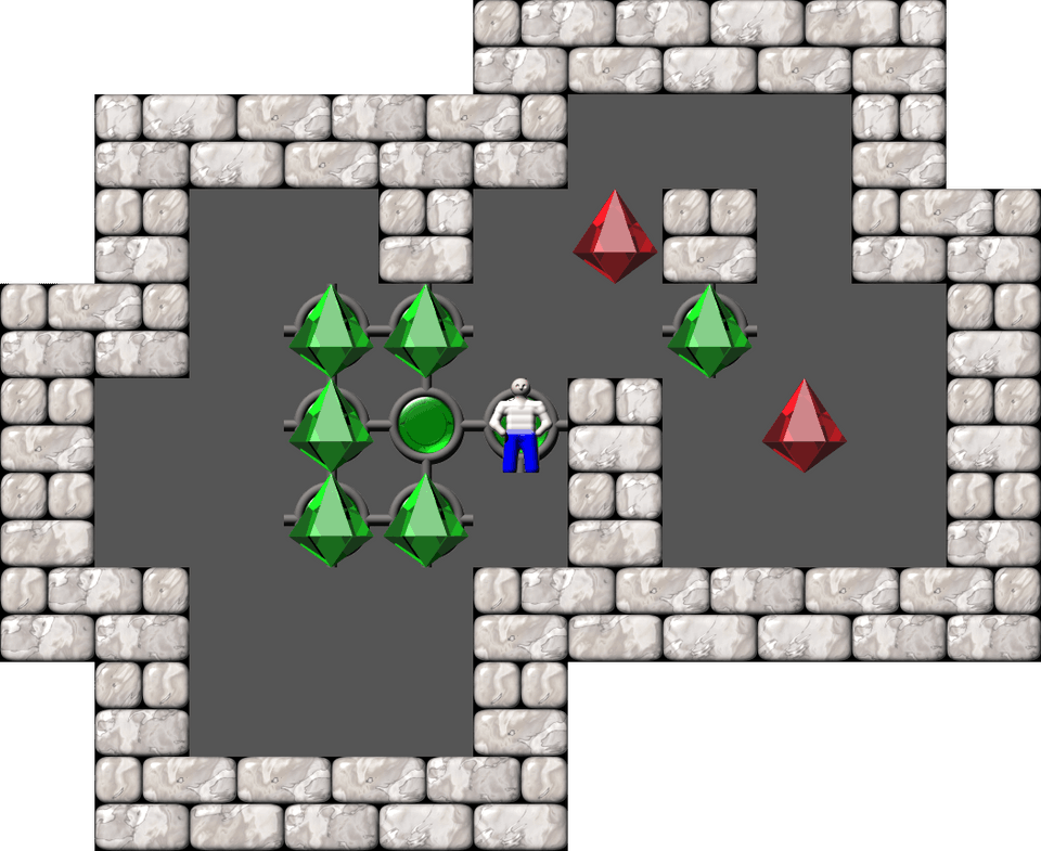 Sokoban David W. Skinner Arranged level 45